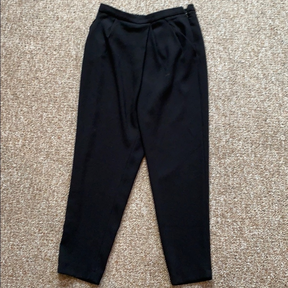 Black trouser pants